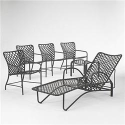 Brown Jordan, outdoor furniture set  , USA, c