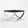 Image 1 : French, occasional table, c. 1975, chrome-pla