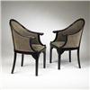 Image 1 : Josef Hoffmann, attribution, armchairs, pair,