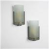Image 1 : Andree Putnam, pair of wall lights from the H
