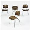 Image 1 : Charles and Ray Eames, DCM chairs, set of fou