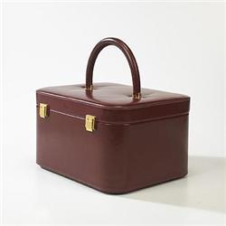 Hermes, travel case, France, c. 1965, box lea