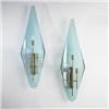 Image 1 : Gio Ponti, sconces, pair, Fontana Arte, Italy