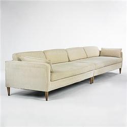 Edward Wormley , sofas, pair, Dunbar, USA, c.