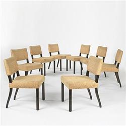 Edward Wormley, dining chairs, set of eight,