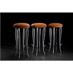 Phillipe Starck, Royalton bar stools, set of