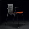 Image 1 : Tecno, armchair, Italy, c. 1980, enameled alu