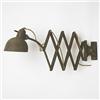 Image 1 : German, scissor lamp, c. 1935, enameled steel