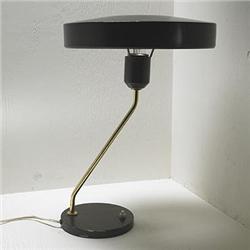 Pierre Paulin, attribution, table lamp, Phili