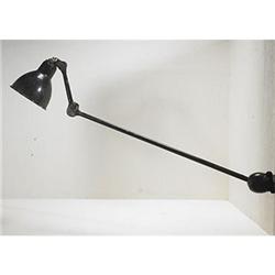 Atelier Gras, clamp lamp, model #201, France,