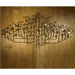 C. Jere, wall hanging, USA, 1978, welded stee