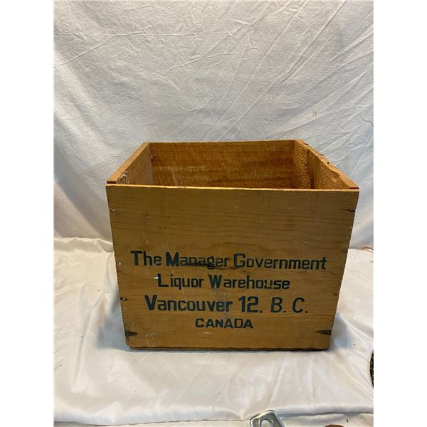 collectible wood box