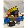 Image 1 : Lot 2 windex, toilet wax and other items