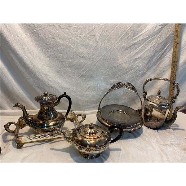 Lot of silver plate