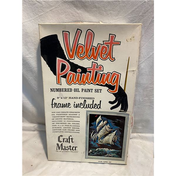 Velvet painting kit