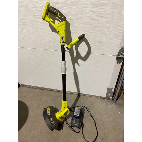 Ryobi weedeater and charger