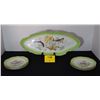 Image 1 : AUSTRIAN HAND-PAINTED FISH SERVICE, CA. 1880'S (7 PCS)