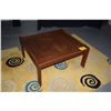 Image 1 : TEAK COFFEE TABLE (2' 7" X 2' 7")
