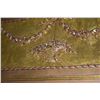 Image 2 : FRENCH STYLE GILDED DEMI LUNE TABLE & FRENCH STYLE GILDED MIRROR (2 PCS)