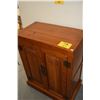Image 1 : CHINESE ELMWOOD CABINET W/2 DOORS