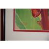 Image 2 : FRAMED WATERCOLOR, "TORCH GINGER"; SIGNED B.K. HO