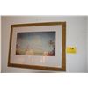 Image 1 : FRAMED PRINT, "HAWAIIAN MOON" BY WALKER