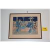 Image 1 : FRAMED UKIYOU PRINT