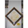 Image 1 : FRAMED VINTAGE HAWAII PRINTED FABRIC