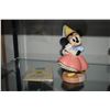 Image 2 : COLLECTION OF DISNEY CLASSIC'S PORCELAIN FIGURES, ORNAMENT, PIN & HUMMEL IN GLASS DOME W/FOUR BOXES 
