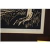 Image 2 : FRAMED WOODBLOCK PRINT, "HONOLULU FARM"; SIGNED GEORGE FOX 44'