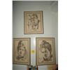 Image 1 : FRAMED PRINTS, KAAHUMANU 56/250, QUEEN EMMA 56/250 & PRINCESS KAIULANI 57/250 (SIGNED) (3 PCS)