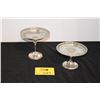 Image 1 : STERLING SILVER COMPOTES (2 PCS)