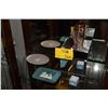 Image 1 : WEDGWOOD PLATES, WEDGWOOD BOX & FIGURAL ART GLASS; SIGNED & NUMBERED 65/103 (4 PCS)