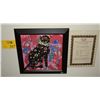 Image 1 : FRAMED SERIGRAPH, "CHEETAH"; SIGNED BY ARTIST JIANG TIE-FENG W/CERTIFICATE OF AUTHENTICITY, 77/300 (