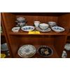 Image 1 : COLLECTION OF ASSORTED TEACUPS & SAUCERS, PLATES, BOWLS & DISHES (18 PCS)
