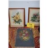 Image 1 : BOOK: IN AN OLD HAWAIIAN GARDEN, CA. 1943 & FRAMED MUNDORFF PRINTS (8 1/2" X 10 1/2" FRAMED) (3 PCS)