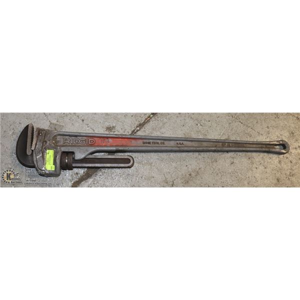 RIDGID 48” ALUMINUM PIPE WRENCH