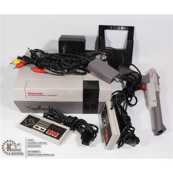 ORIGINAL NINTENDO GAME SYSTEM/ W 2 CONTROLLERS,