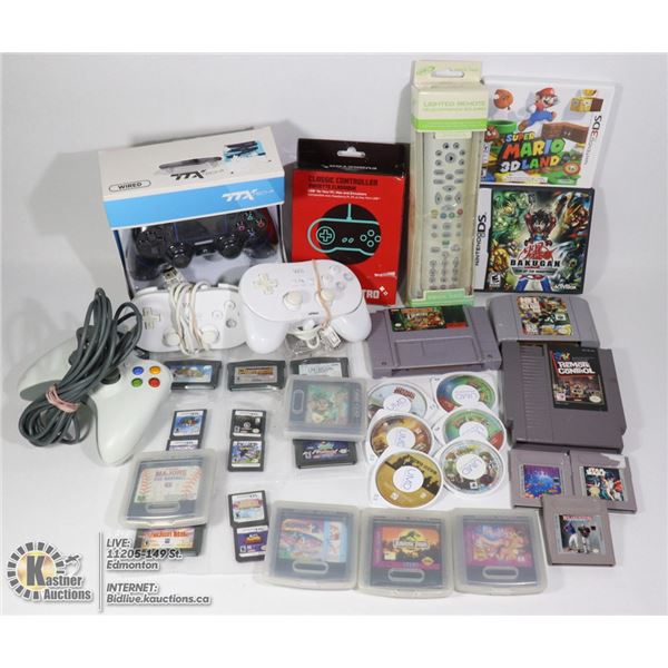 VINTAGE 22 NINTENDO CARTRIDGES SUPER