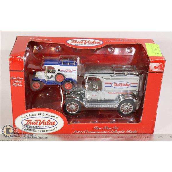 SEALED 2000 ERTL TRUE VALUE 2 PACK 1913