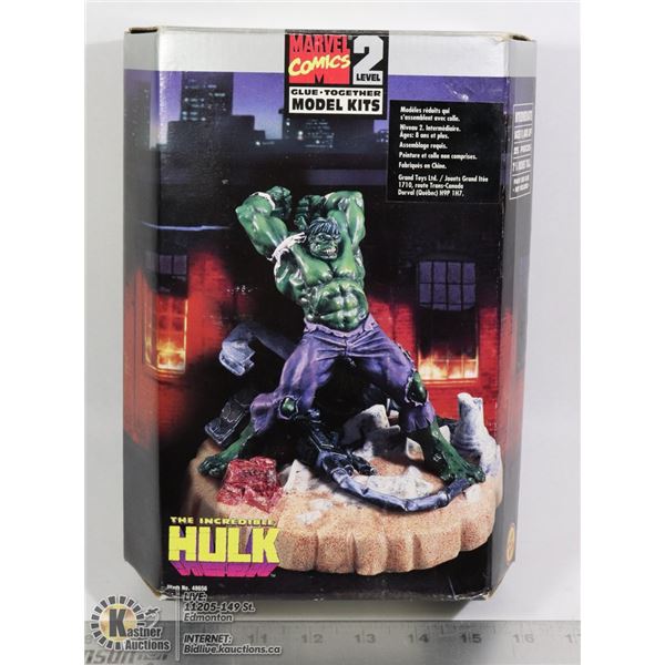 MARVEL COMICS THE INCREDIBLE HULK MODEL KIT