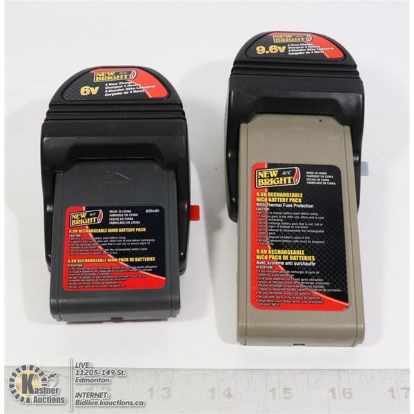 SET OF 2 NEW BRIGHT LITHIUM BATTERIES