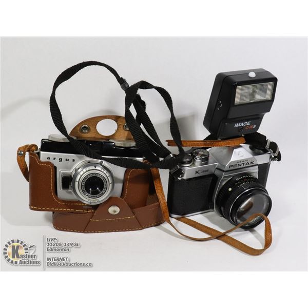 VINTAGE PENTAX ASHI K1000 35 MM