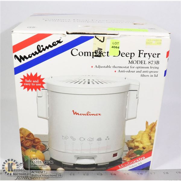 NEW MOULINEX DEEP FRYER 48 OZ
