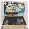 Image 1 : REVELL CUTTY SARK CLIPPER SHIP 16" LONG