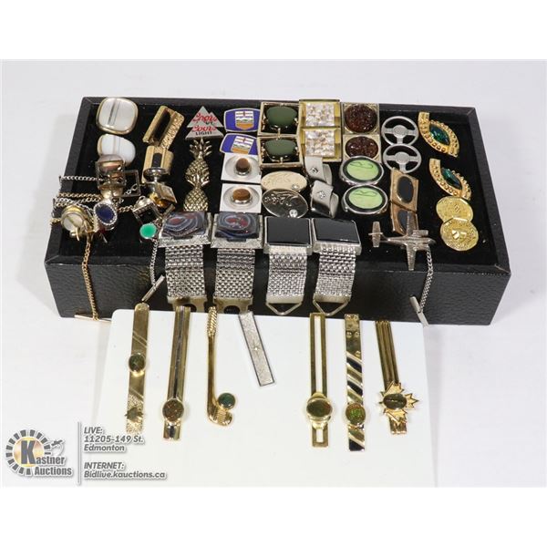 LOT OF 18 CUFFLINKS PAIRS SARAH CONVENTRY