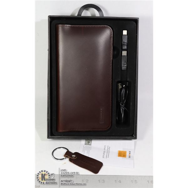 ZHUSE STAR RIVER POWER BANK & LEATHER BAG