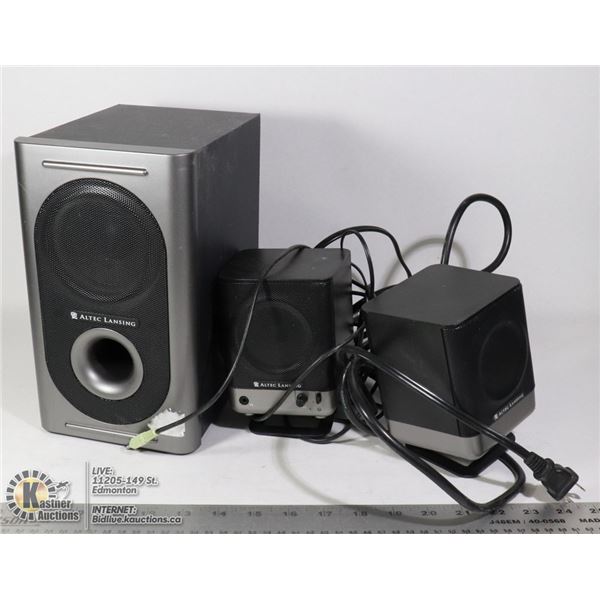 ALTEC LANSING AMPLIFIED SPEAKER SYSTEM