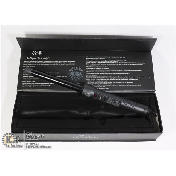 SHE 19MM TOURMALINE CERAMIC HAIR CURLER