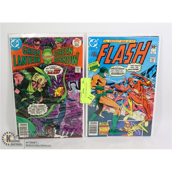 GREEN LANTERN #98 & FLASH COMICS